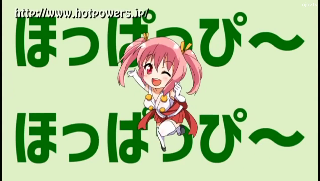 中景 · 二次元 · 手を振る · 动漫服装 · 绿色背景 · 跳跃 · 眨眼