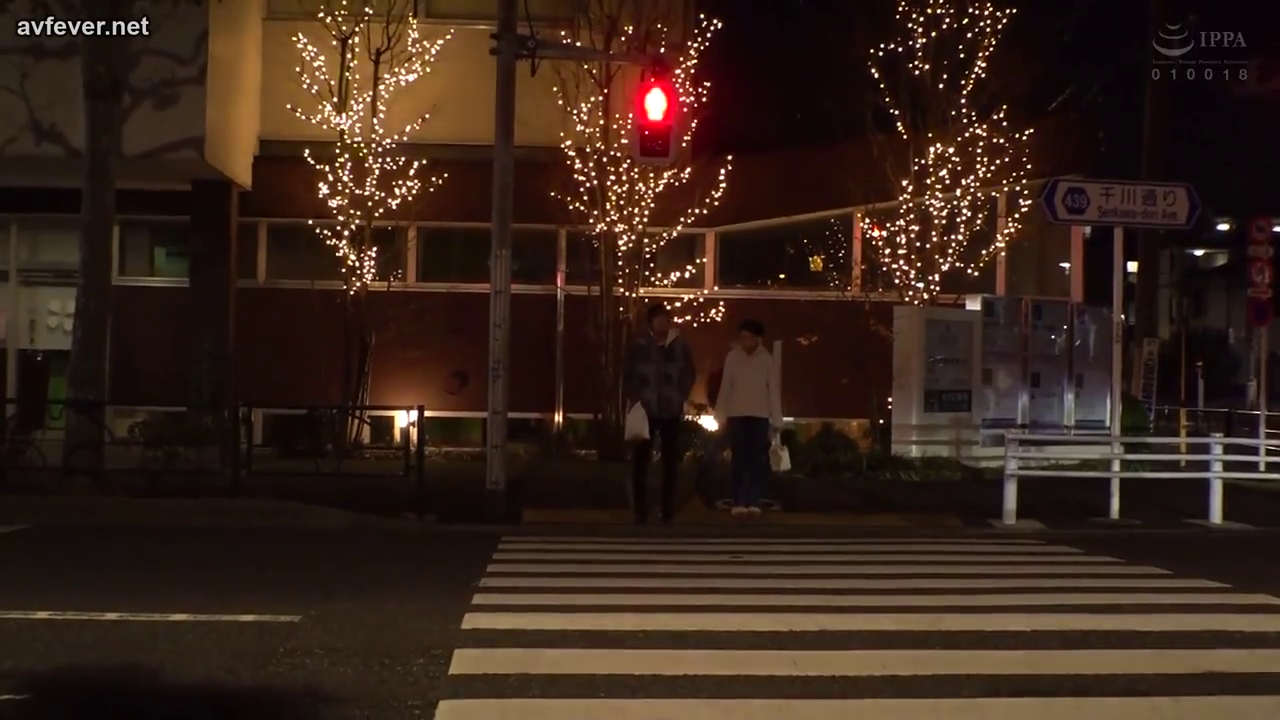 全景 · 行走 · 休闲服 · 夜景 · 室外街道 · 过马路 · 紅綠燈